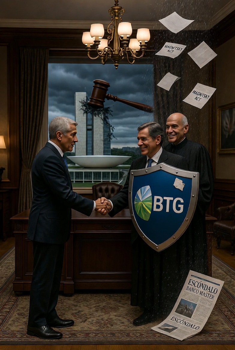 O Grande Acordo: Como a Faria Lima “Salvou” Moraes das Sanções e o Fim da Segurança Jurídica no Brasil