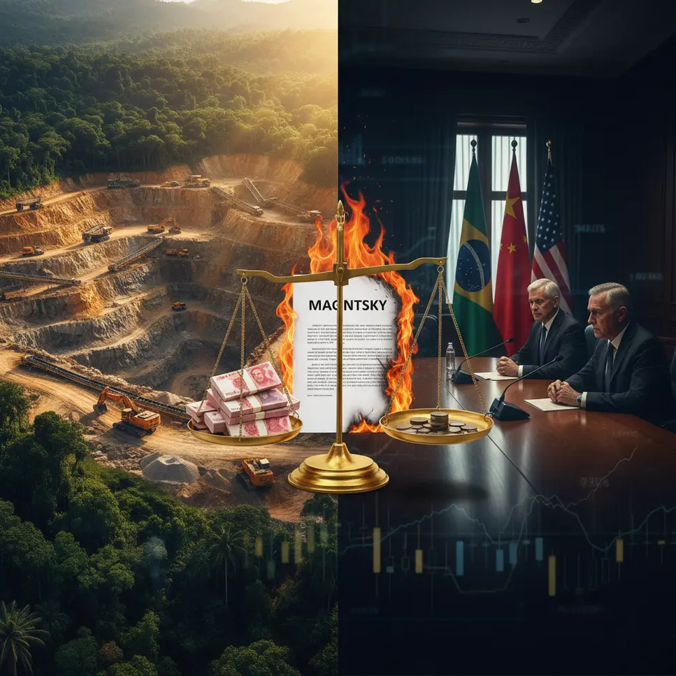 Ouro, Diplomacia e Tributos: O Custo Oculto da Venda à China Pós-Magnitsky